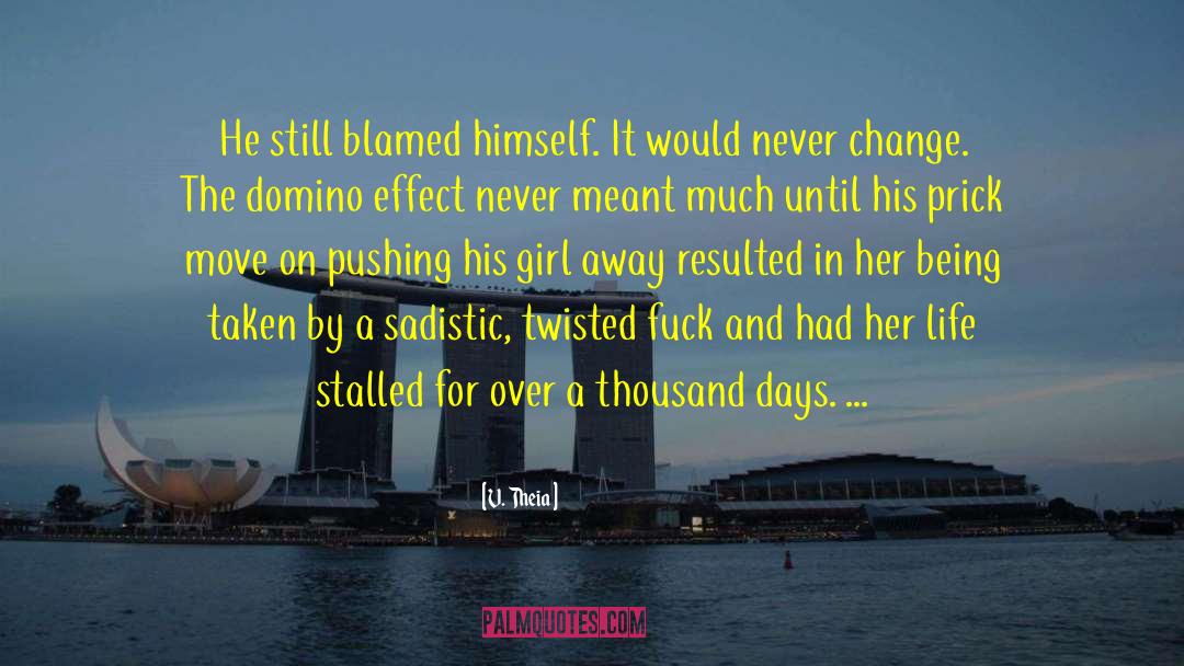 Blamed quotes by V. Theia