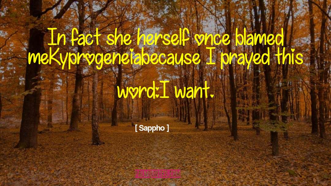 Blamed quotes by Sappho