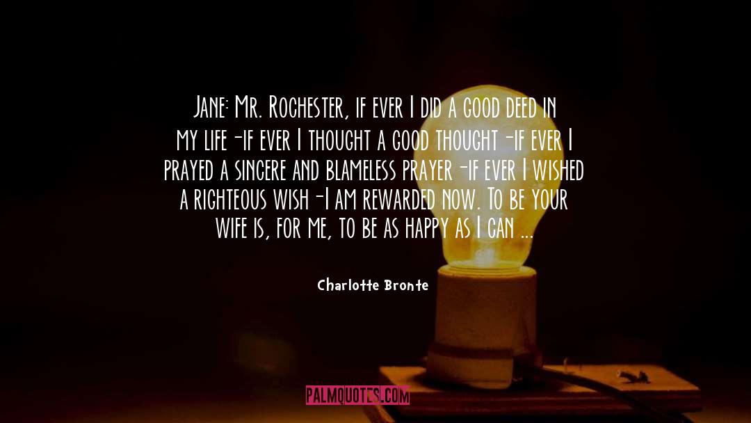 Blameless quotes by Charlotte Bronte