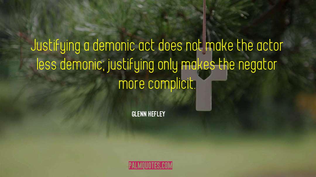 Blaming Others quotes by Glenn Hefley