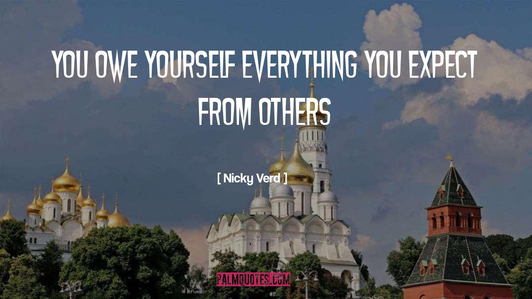 Blaming Others quotes by Nicky Verd