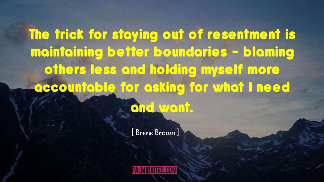 Blaming Others quotes by Brene Brown