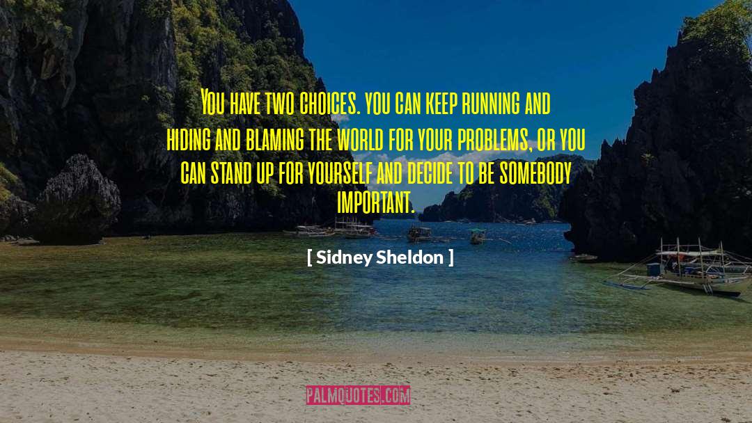 Blaming quotes by Sidney Sheldon