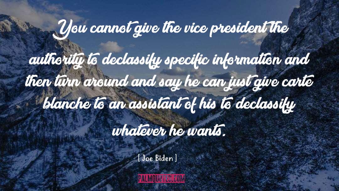 Blanche quotes by Joe Biden