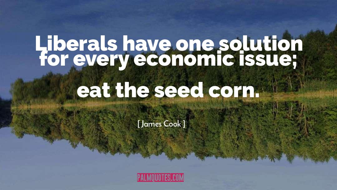 Blanching Corn quotes by James Cook