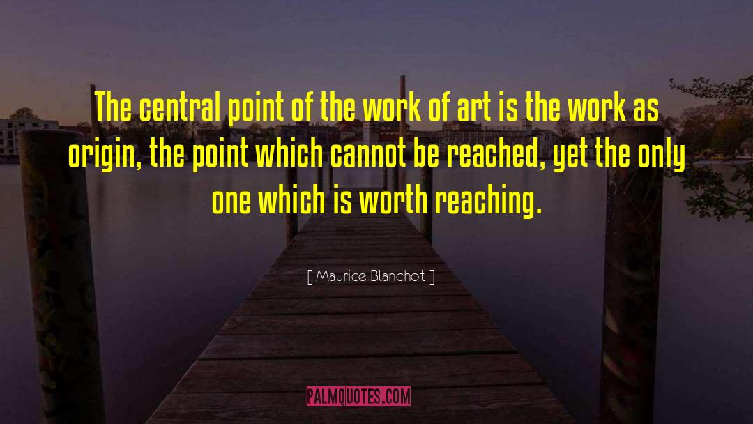 Blanchot quotes by Maurice Blanchot