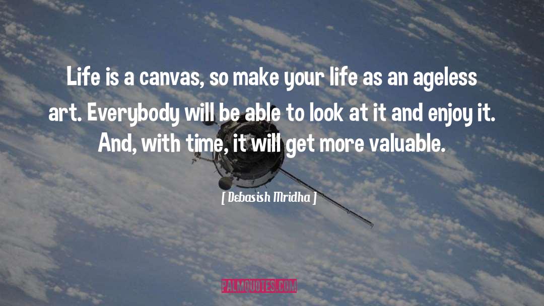 Blank Canvas quotes by Debasish Mridha