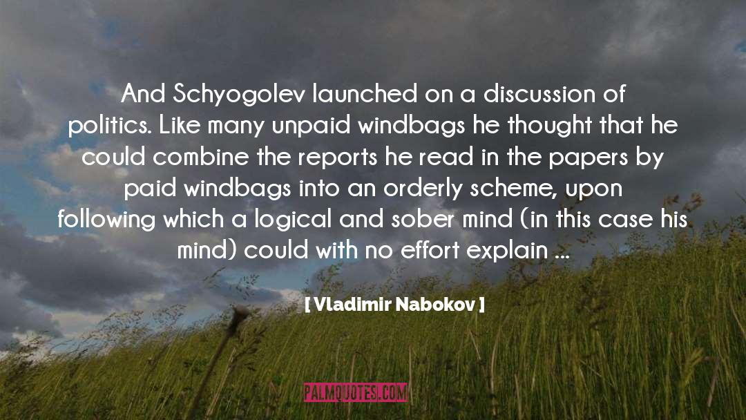 Blank Mind quotes by Vladimir Nabokov