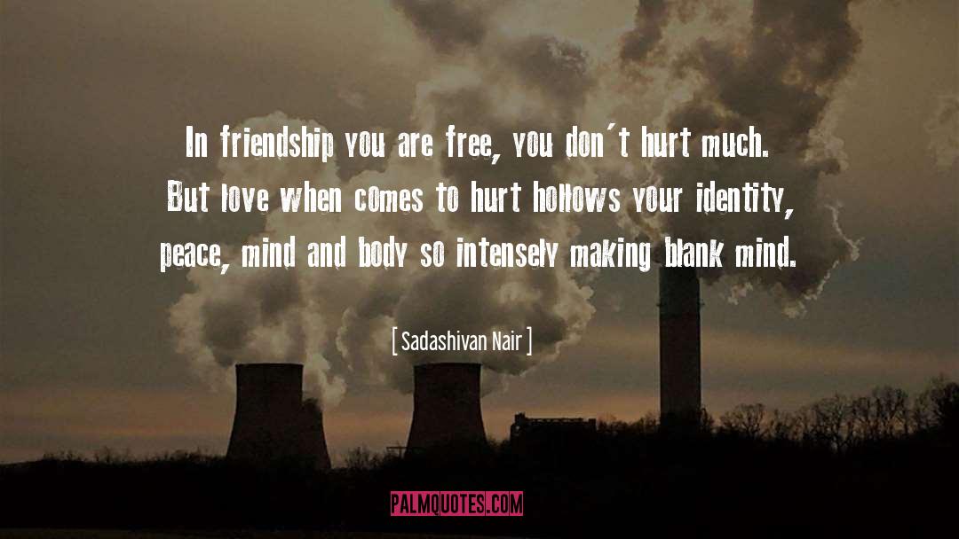 Blank Mind quotes by Sadashivan Nair