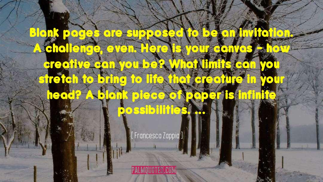 Blank Pages quotes by Francesca Zappia