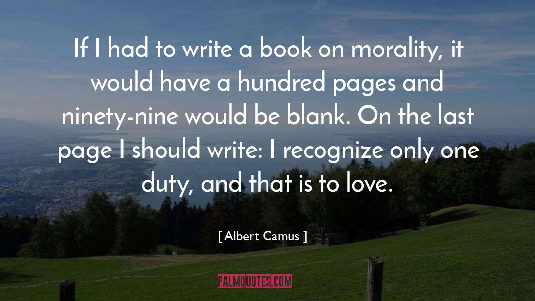 Blank Paper quotes by Albert Camus