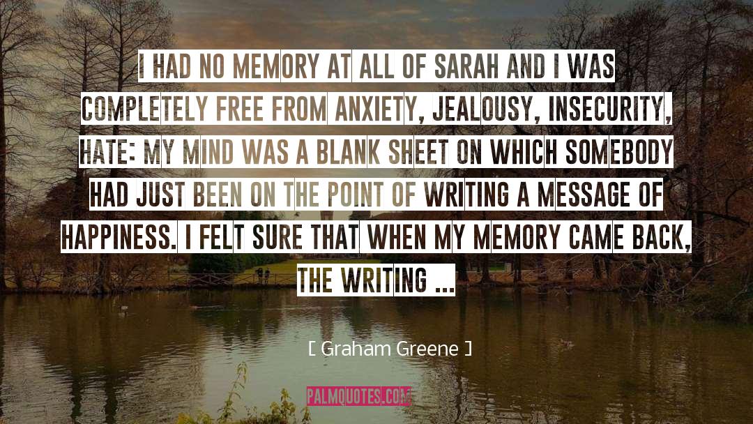 Blank quotes by Graham Greene