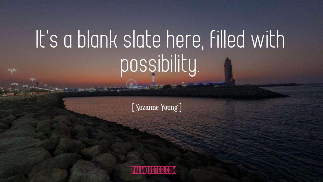 Blank Slate quotes by Suzanne Young