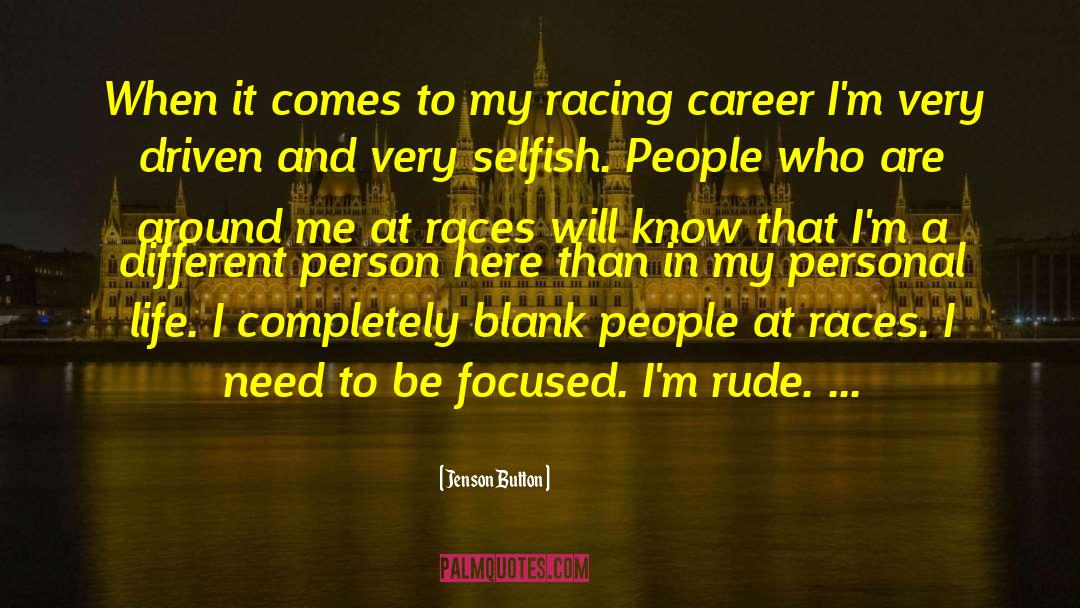 Blank Space quotes by Jenson Button