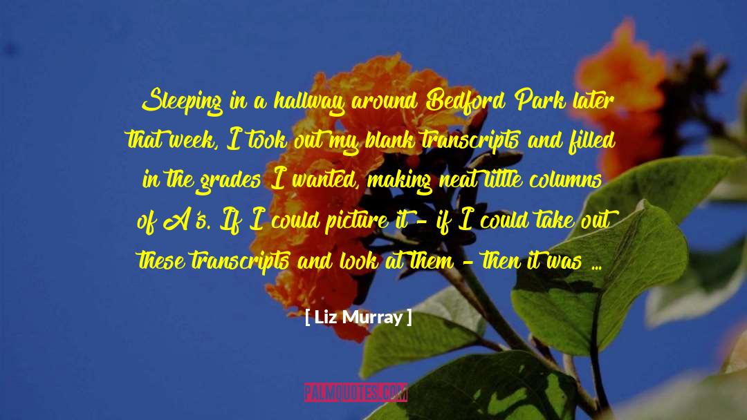 Blank Verse quotes by Liz Murray
