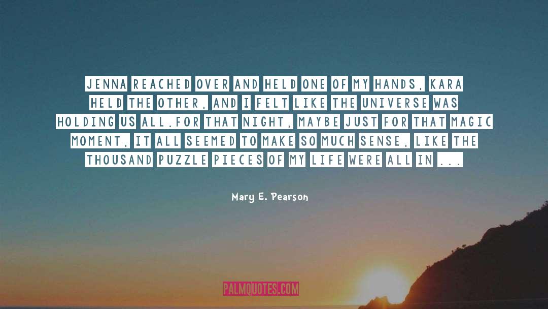 Blanket quotes by Mary E. Pearson