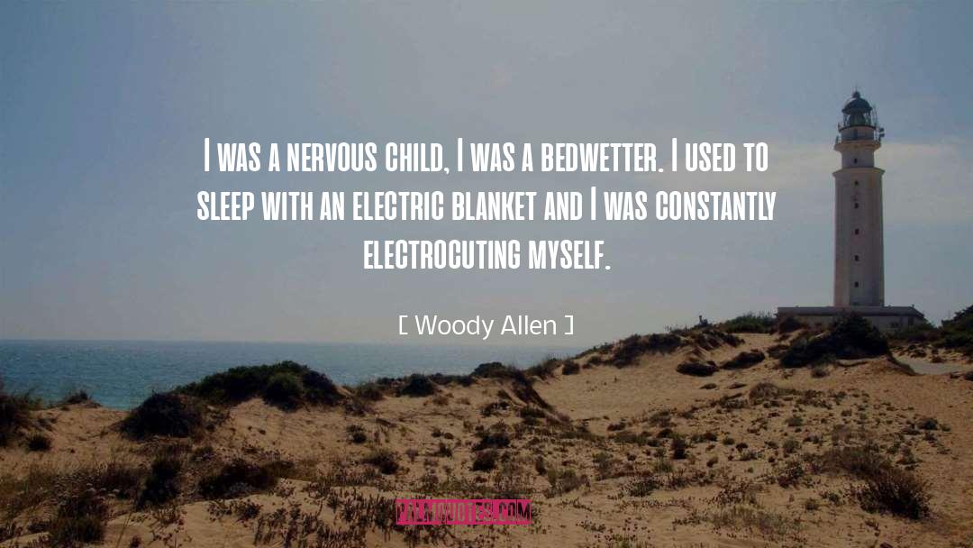 Blankets quotes by Woody Allen