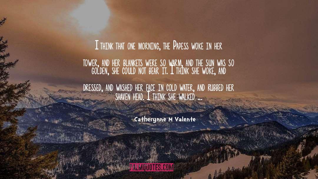 Blankets quotes by Catherynne M Valente