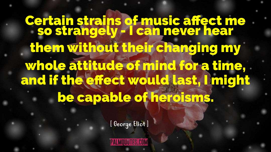 Blare Music quotes by George Eliot