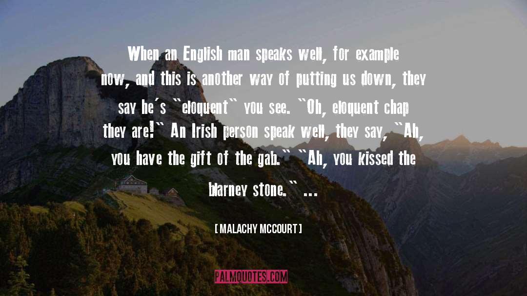 Blarney quotes by Malachy McCourt