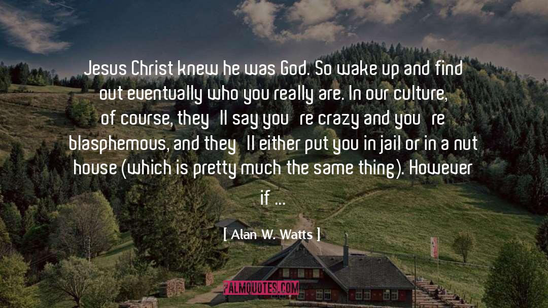 Blasphemy quotes by Alan W. Watts