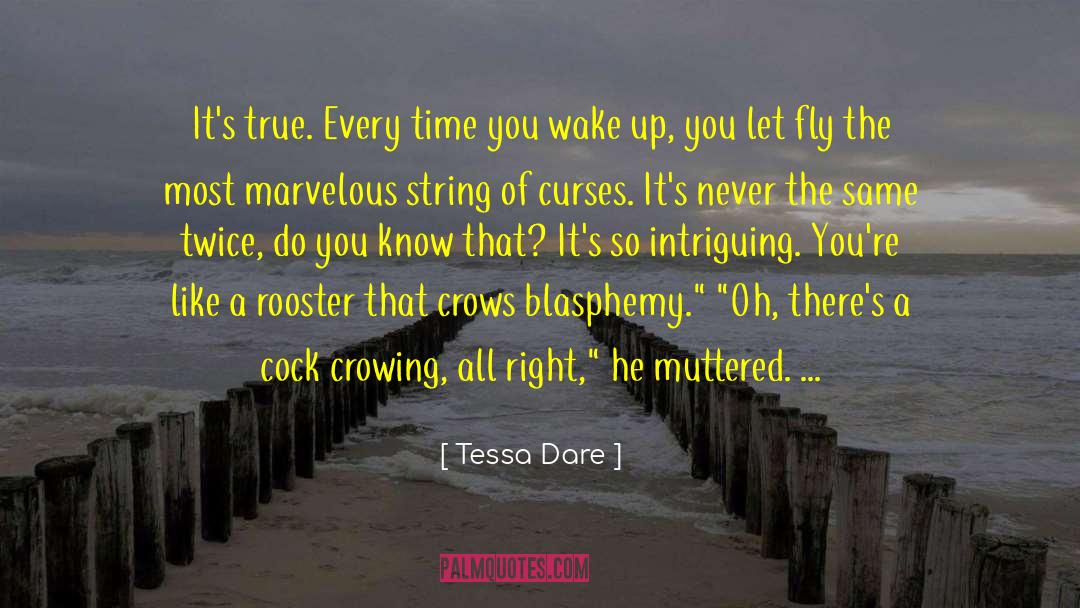 Blasphemy quotes by Tessa Dare