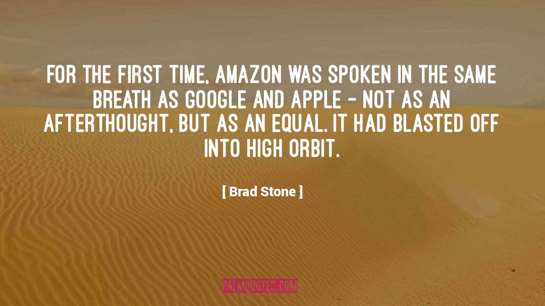 Blasted quotes by Brad Stone