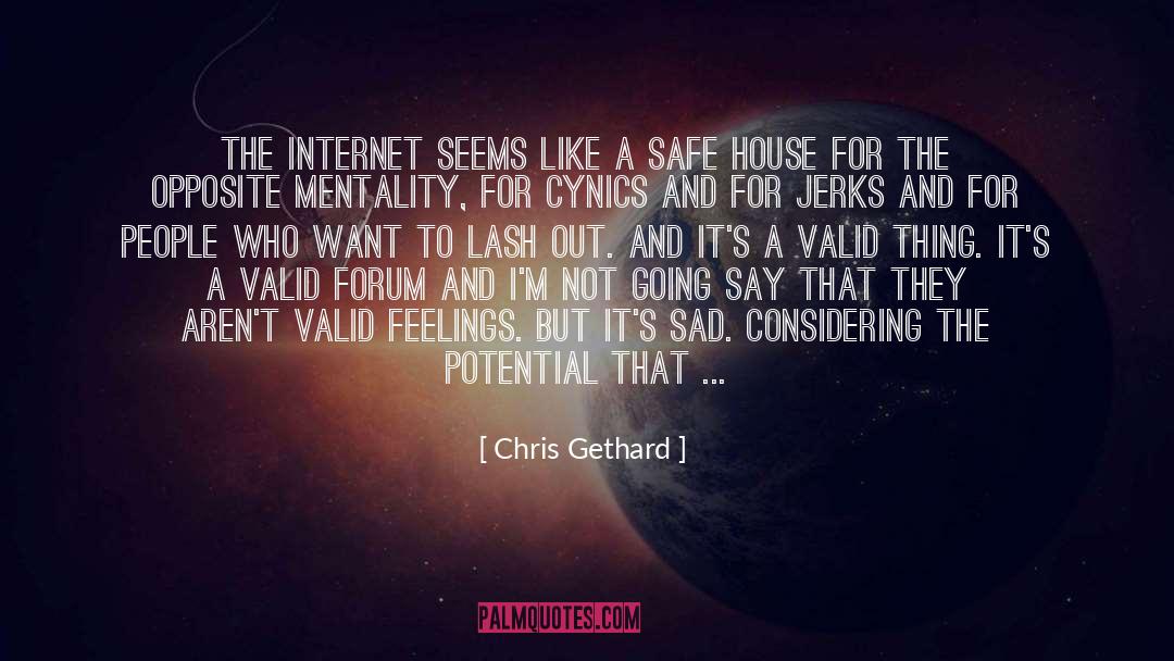 Blastoff Internet quotes by Chris Gethard