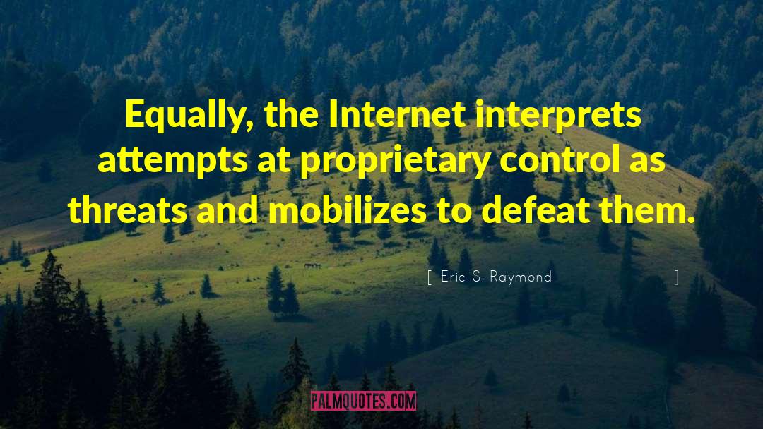 Blastoff Internet quotes by Eric S. Raymond