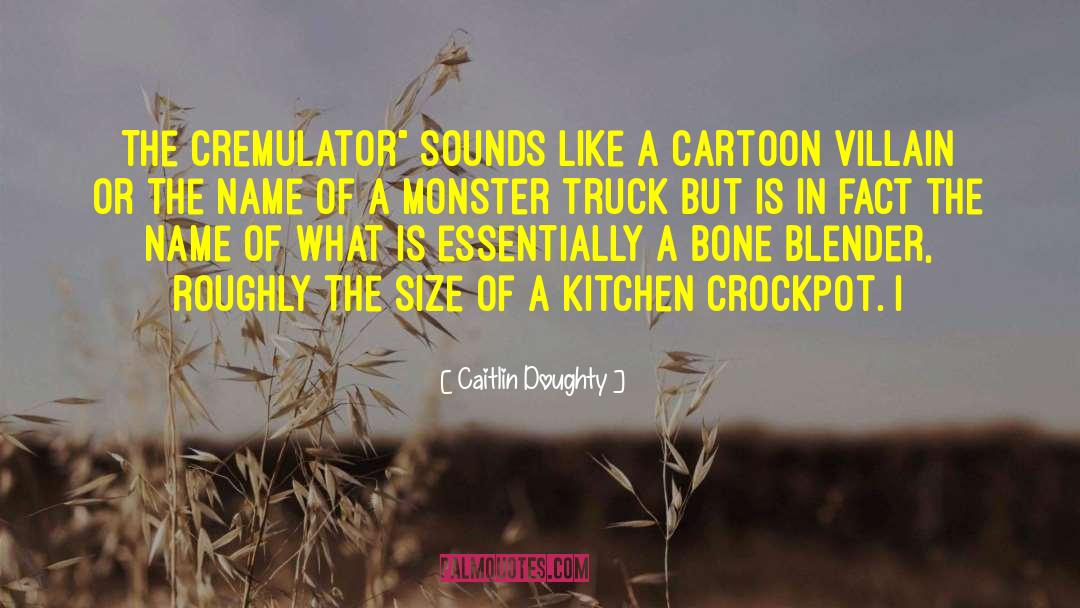 Blaze Monster Truck quotes by Caitlin Doughty