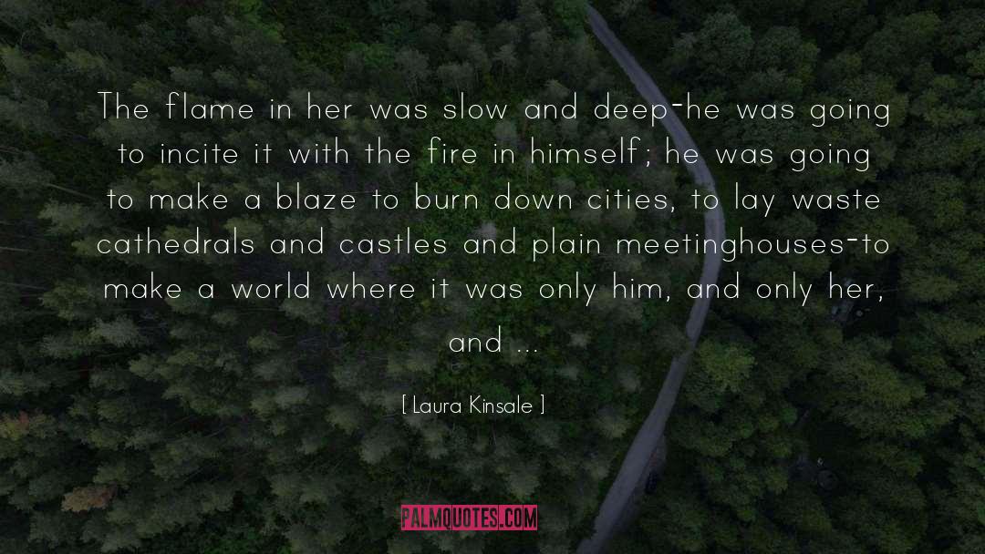 Blaze quotes by Laura Kinsale