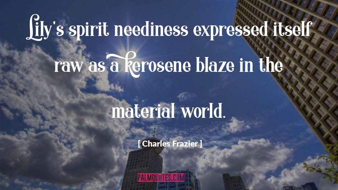 Blaze quotes by Charles Frazier