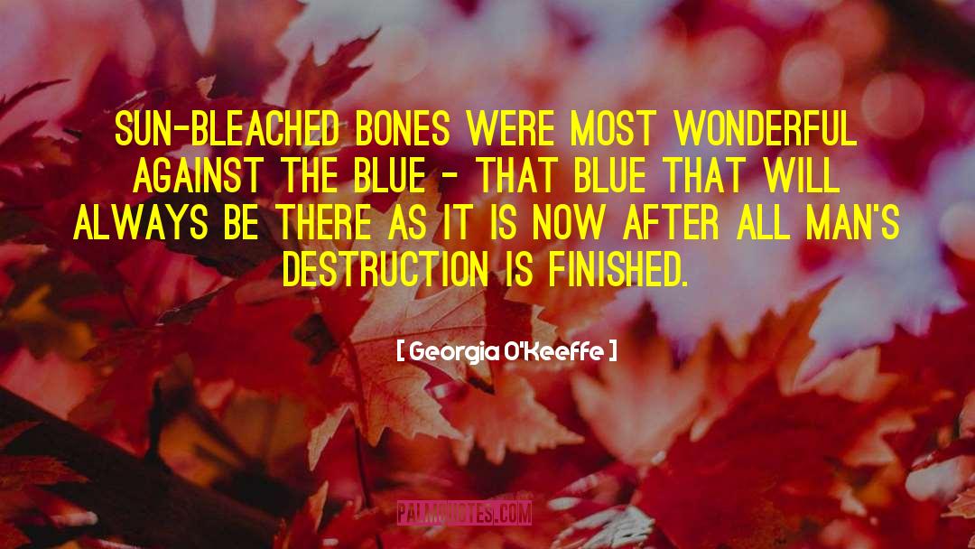 Bleached Bones quotes by Georgia O'Keeffe