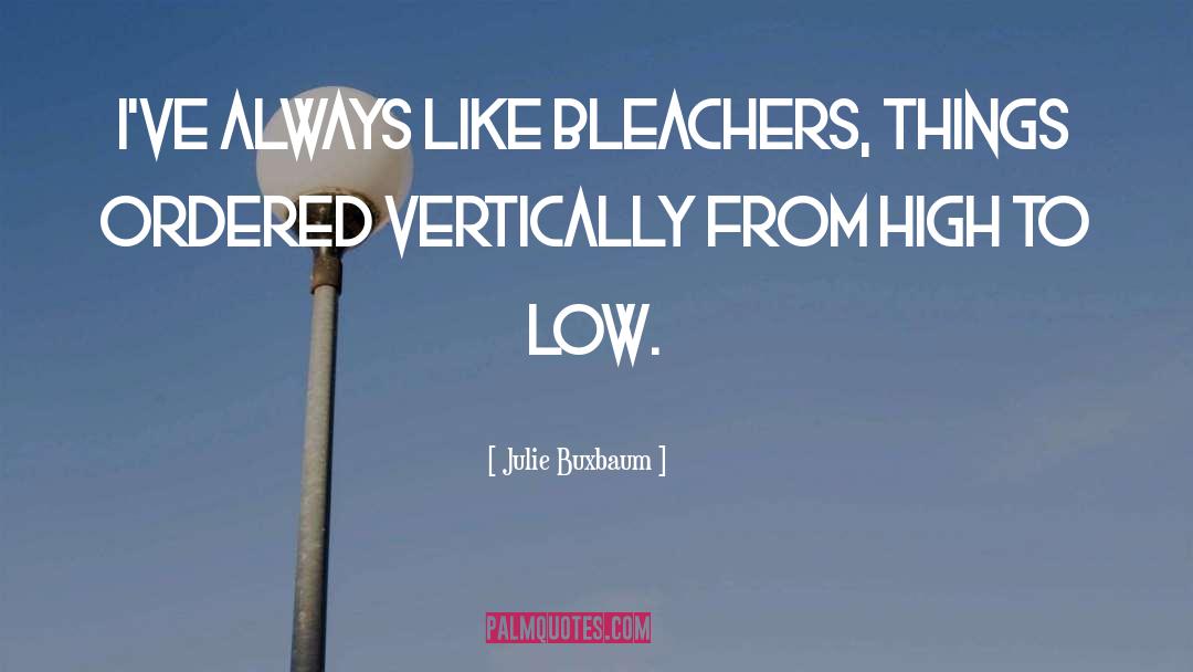 Bleachers quotes by Julie Buxbaum