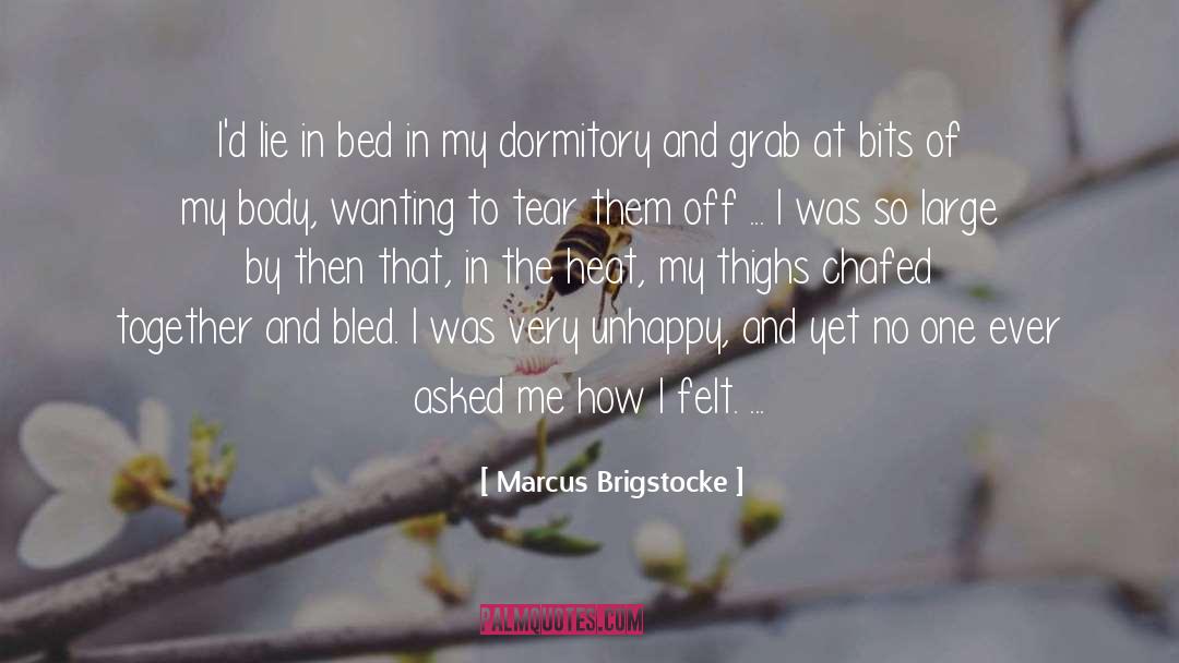 Bled quotes by Marcus Brigstocke
