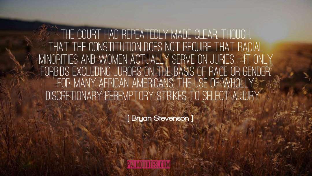 Bleddyn Court quotes by Bryan Stevenson