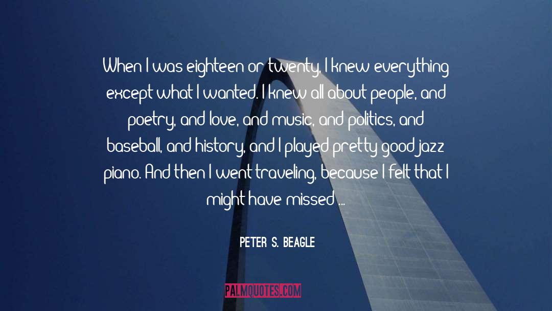 Bleecker Street quotes by Peter S. Beagle