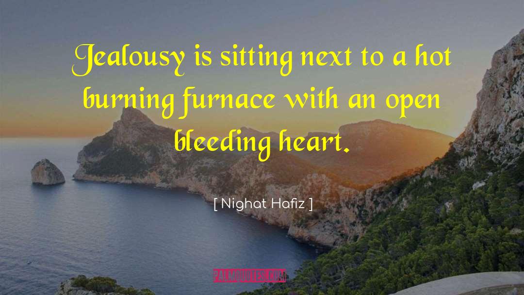 Bleeding Heart quotes by Nighat Hafiz