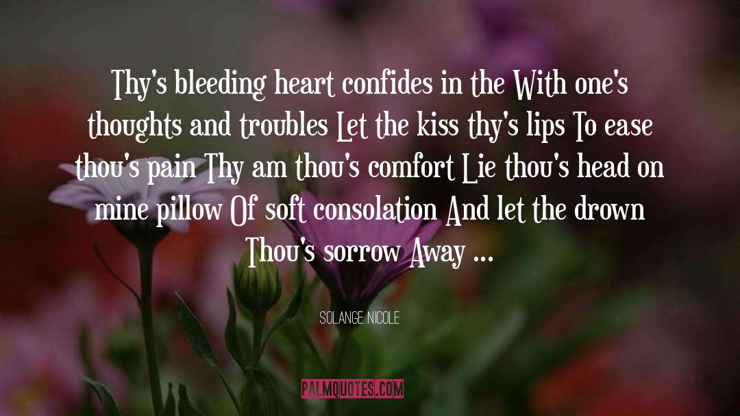 Bleeding Heart quotes by Solange Nicole