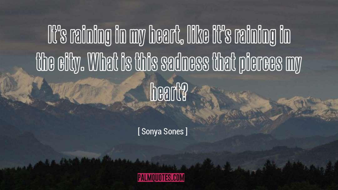 Bleeding Heart quotes by Sonya Sones