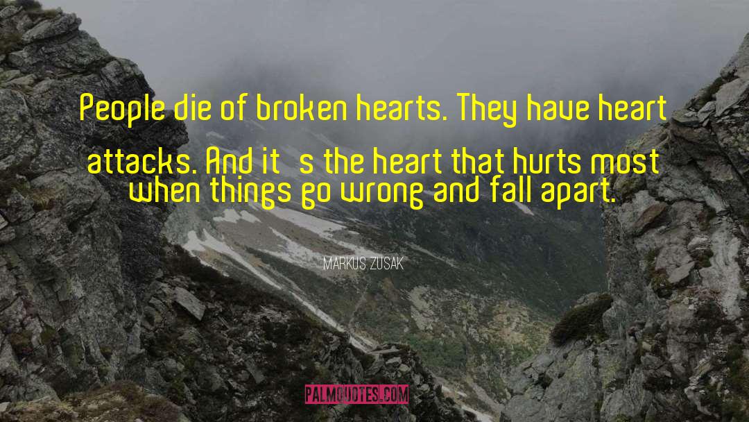 Bleeding Hearts quotes by Markus Zusak