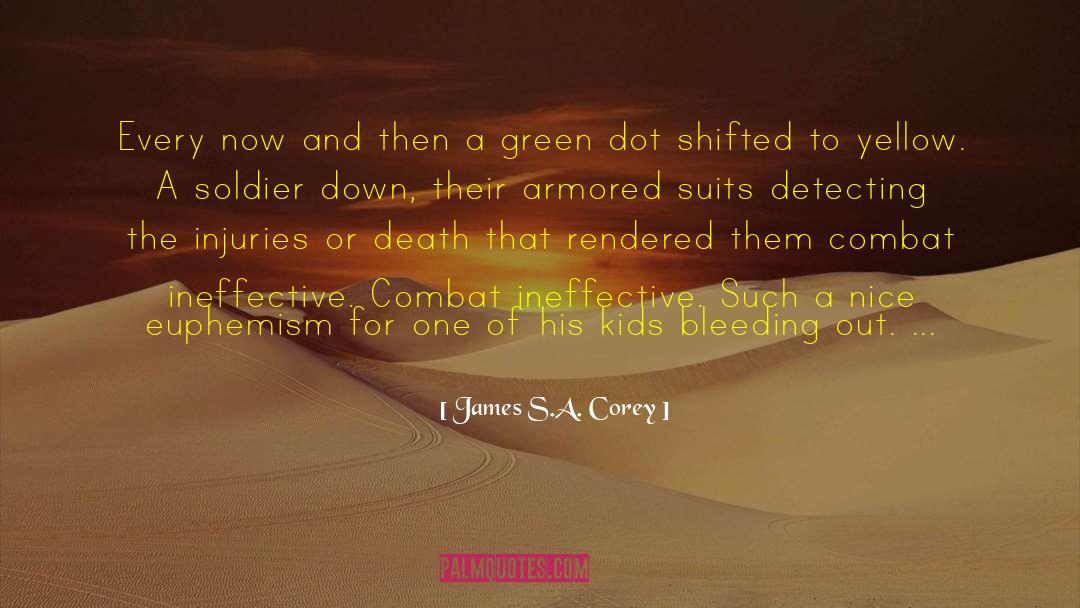 Bleeding Out quotes by James S.A. Corey