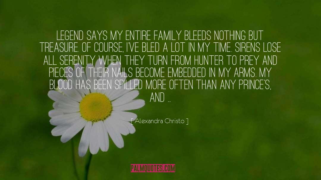 Bleeds quotes by Alexandra Christo