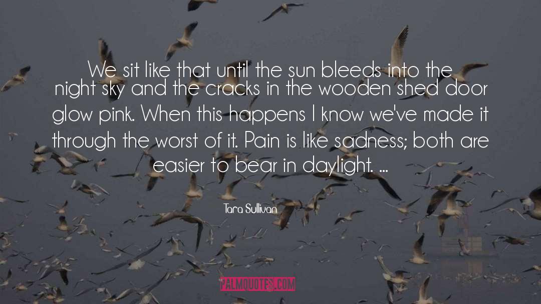 Bleeds quotes by Tara Sullivan