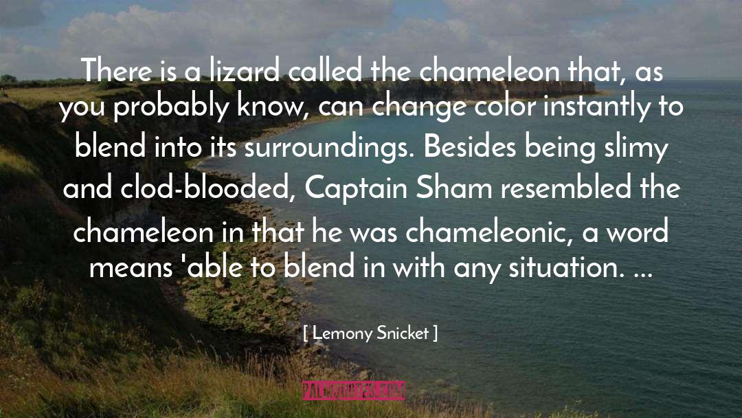 Blend In quotes by Lemony Snicket