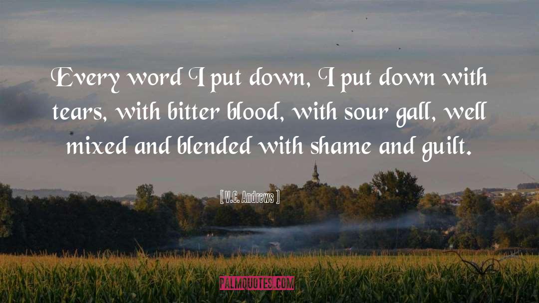 Blended quotes by V.C. Andrews