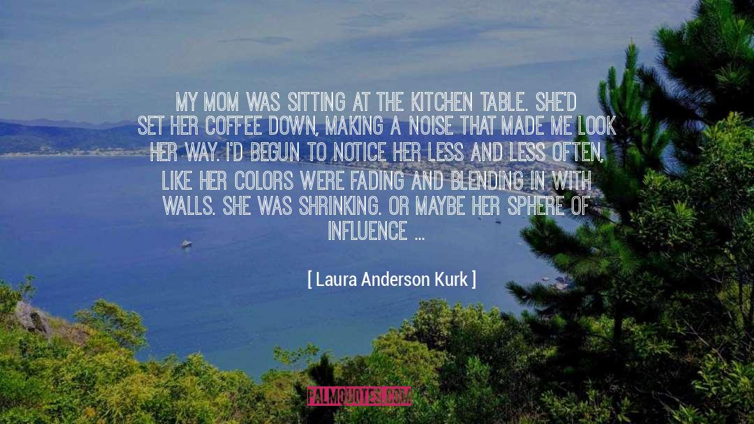 Blending In quotes by Laura Anderson Kurk