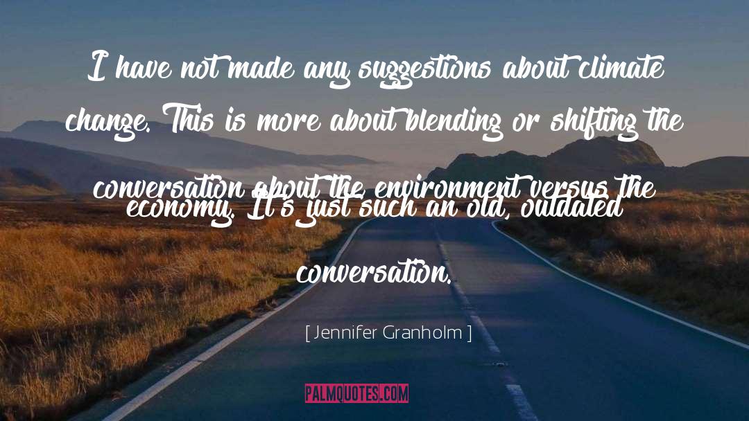 Blending In quotes by Jennifer Granholm