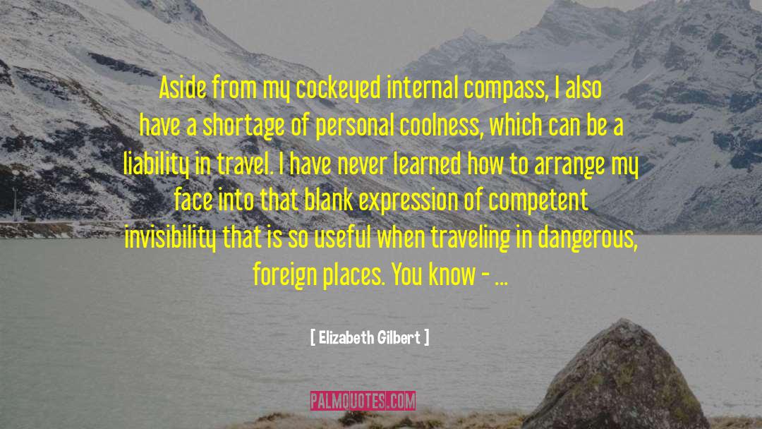 Blending In quotes by Elizabeth Gilbert