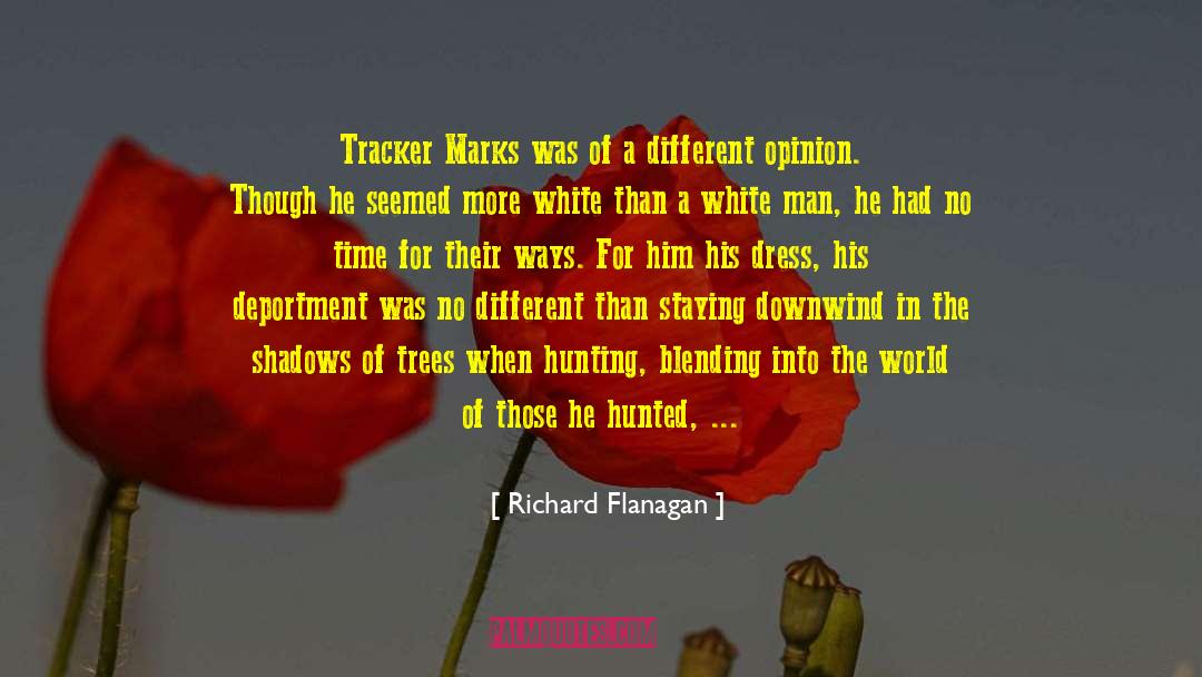 Blending quotes by Richard Flanagan